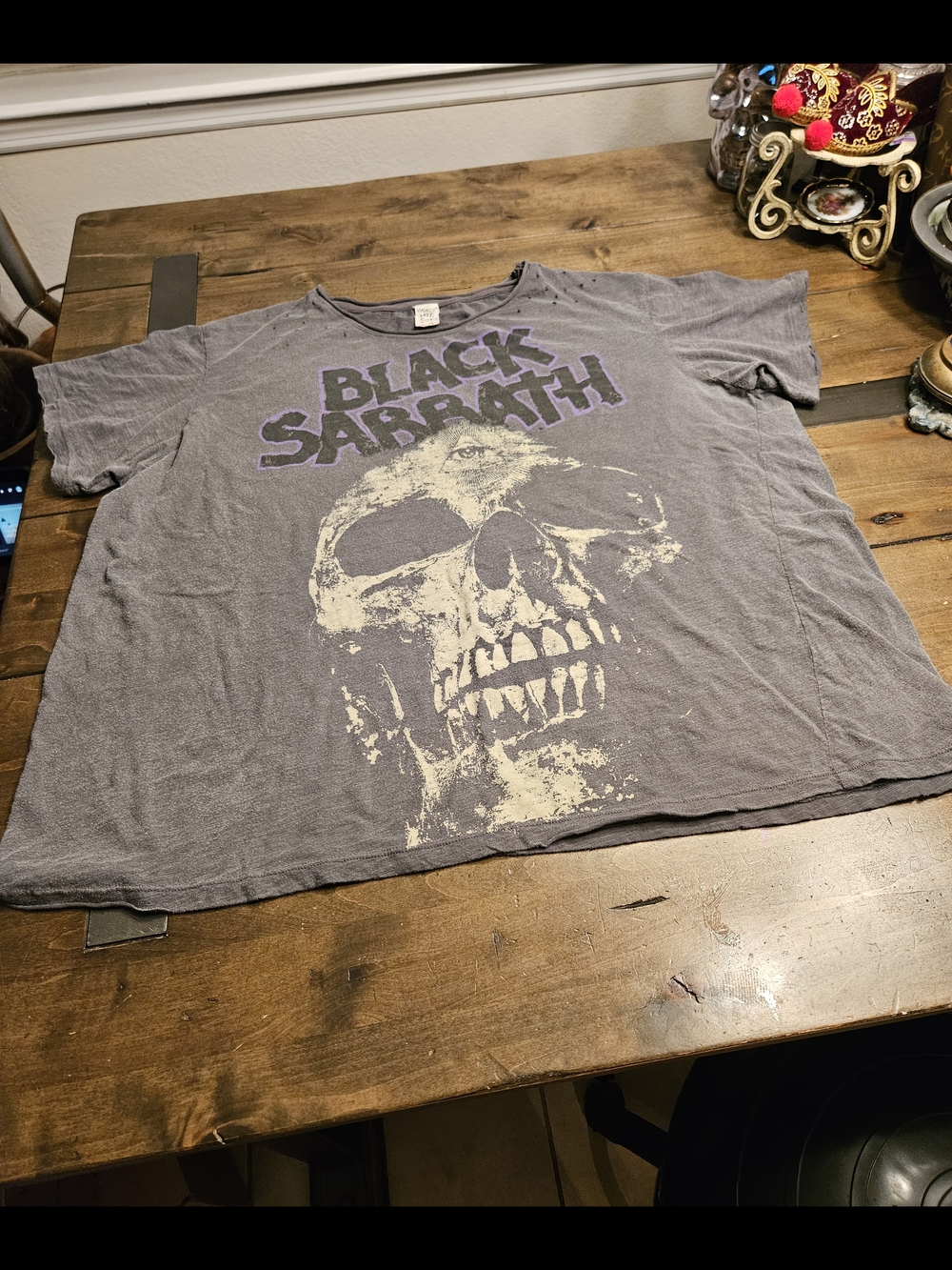 Magnolia Pearl Boyfriend Tee- Black Sabbath